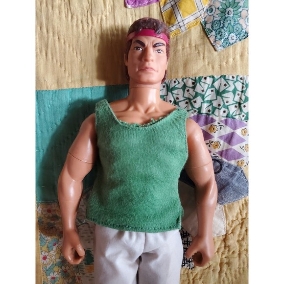 1992 GI Joe Hasbro Pawtucket 12" Tall Action Figure Doll Headband W/Flaws - Picture 2 of 9